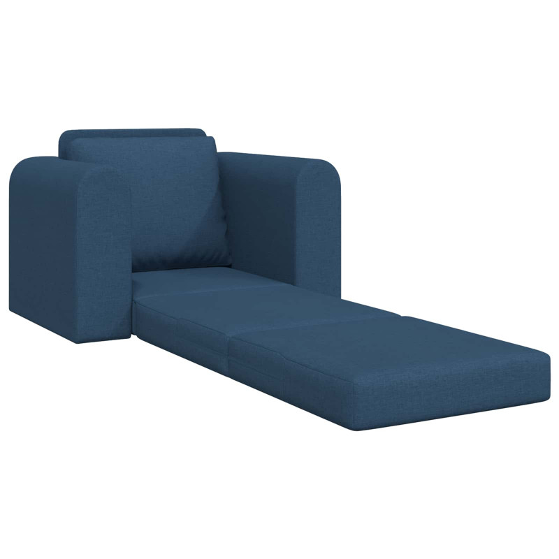 Sofa Bed Niebieski 98 x 71 x 83 cm tkanina