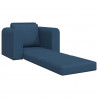 Sofa Bed Niebieski 98 x 71 x 83 cm tkanina