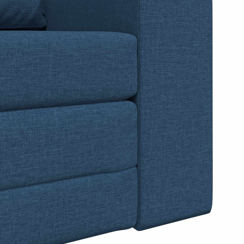 Sofa Bed Niebieski 98 x 71 x 83 cm tkanina