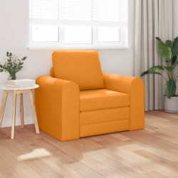 Sofa Bed Ciemny Żółty 98 x 71 x 83 cm tkanina