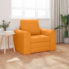 Sofa Bed Ciemny Żółty 98 x 71 x 83 cm tkanina