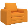 Sofa Bed Ciemny Żółty 98 x 71 x 83 cm tkanina