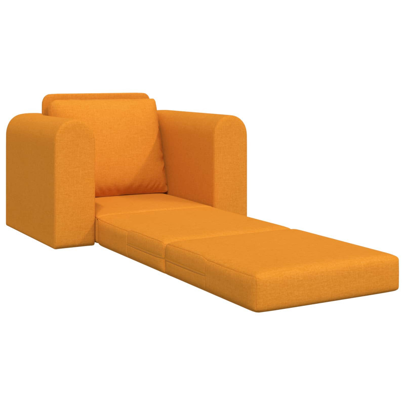 Sofa Bed Ciemny Żółty 98 x 71 x 83 cm tkanina