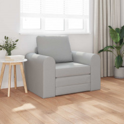 Sofa Bed Szary chmur 98 x 71 x 83 cm tkanina