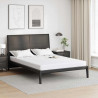 Materac Biały 140 x 190 cm Tkanina żakardowa