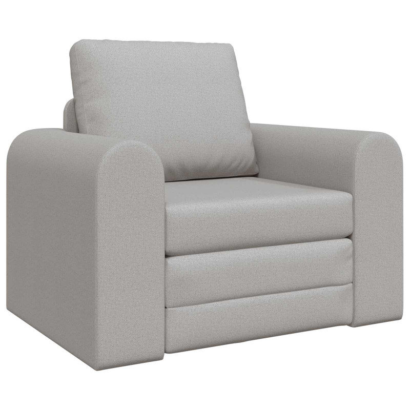 Sofa Bed Szary chmur 98 x 71 x 83 cm tkanina