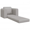 Sofa Bed Szary chmur 98 x 71 x 83 cm tkanina