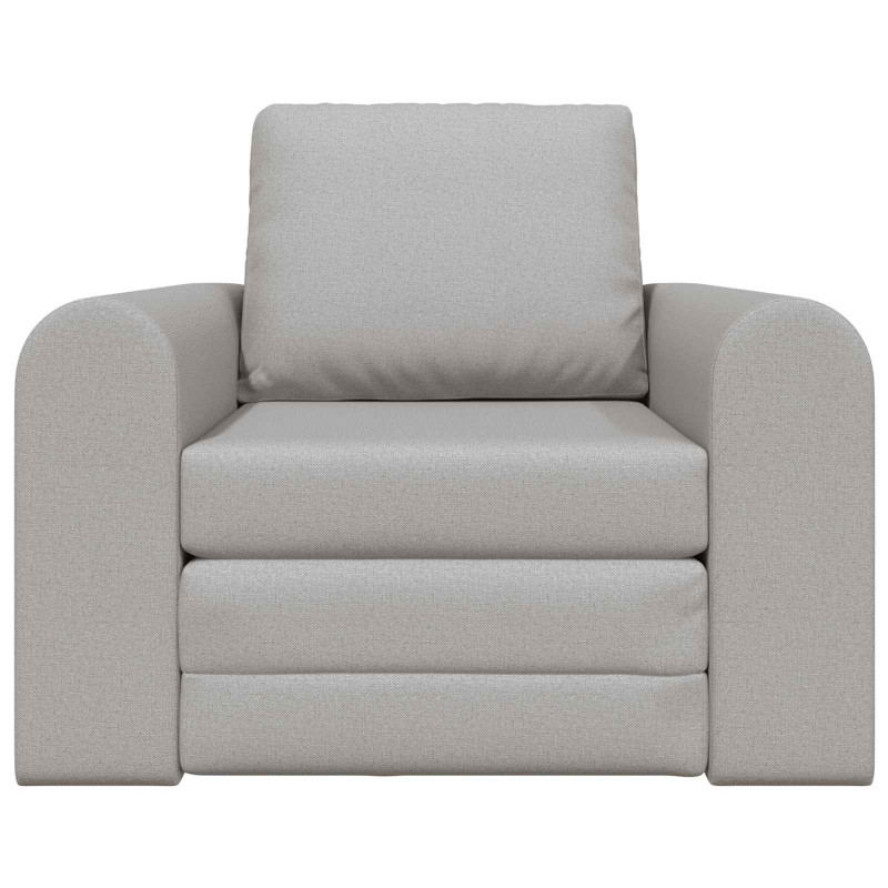 Sofa Bed Szary chmur 98 x 71 x 83 cm tkanina