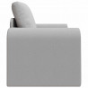 Sofa Bed Szary chmur 98 x 71 x 83 cm tkanina