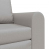 Sofa Bed Szary chmur 98 x 71 x 83 cm tkanina