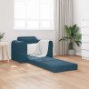Sofa Bed Niebieski 98 x 71 x 83 cm Aksamit