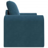 Sofa Bed Niebieski 98 x 71 x 83 cm Aksamit
