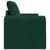 Sofa Bed Ciemna zieleń 98 x 71 x 83 cm Aksamit