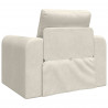 Sofa Bed Kremowy 98 x 71 x 83 cm Aksamit