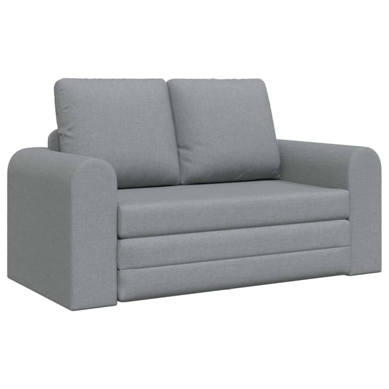 Sofa Bed 60cm Jasnoszary tkanina