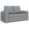 Sofa Bed 60cm Jasnoszary tkanina
