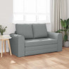 Sofa Bed 60cm Jasnoszary tkanina