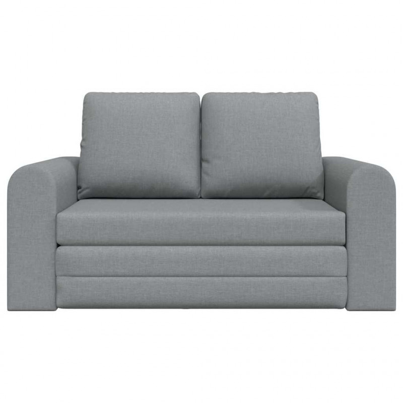 Sofa Bed 60cm Jasnoszary tkanina