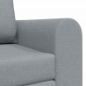 Sofa Bed 60cm Jasnoszary tkanina