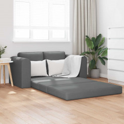 Sofa Bed 60cm Ciemnoszary tkanina
