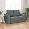 Sofa Bed 60cm Ciemnoszary tkanina