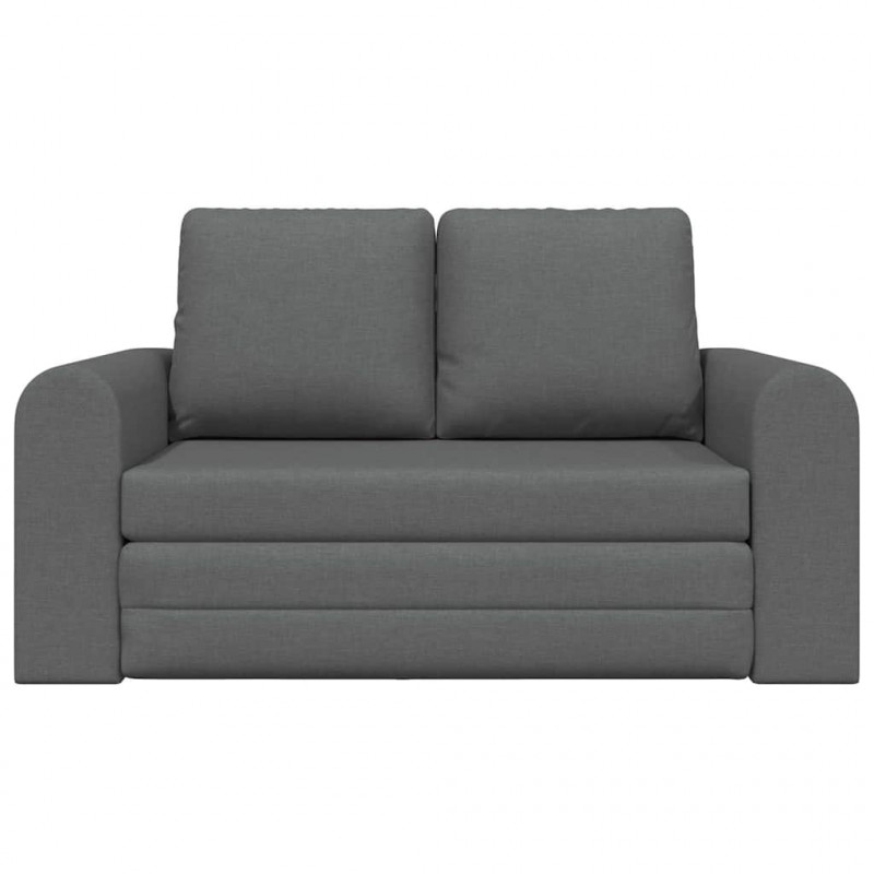 Sofa Bed 60cm Ciemnoszary tkanina