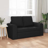 Sofa Bed 60cm Czarny tkanina