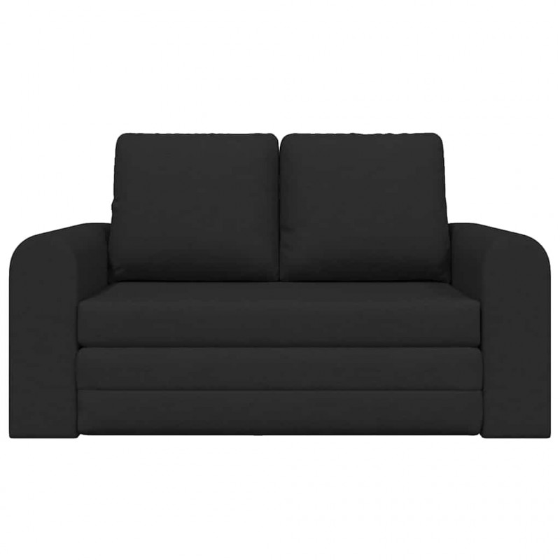 Sofa Bed 60cm Czarny tkanina