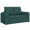 Sofa Bed 60cm Ciemna zieleń tkanina