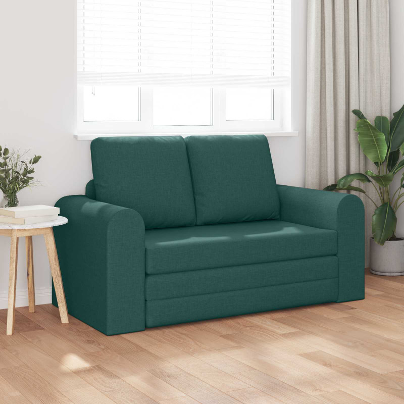 Sofa Bed 60cm Ciemna zieleń tkanina