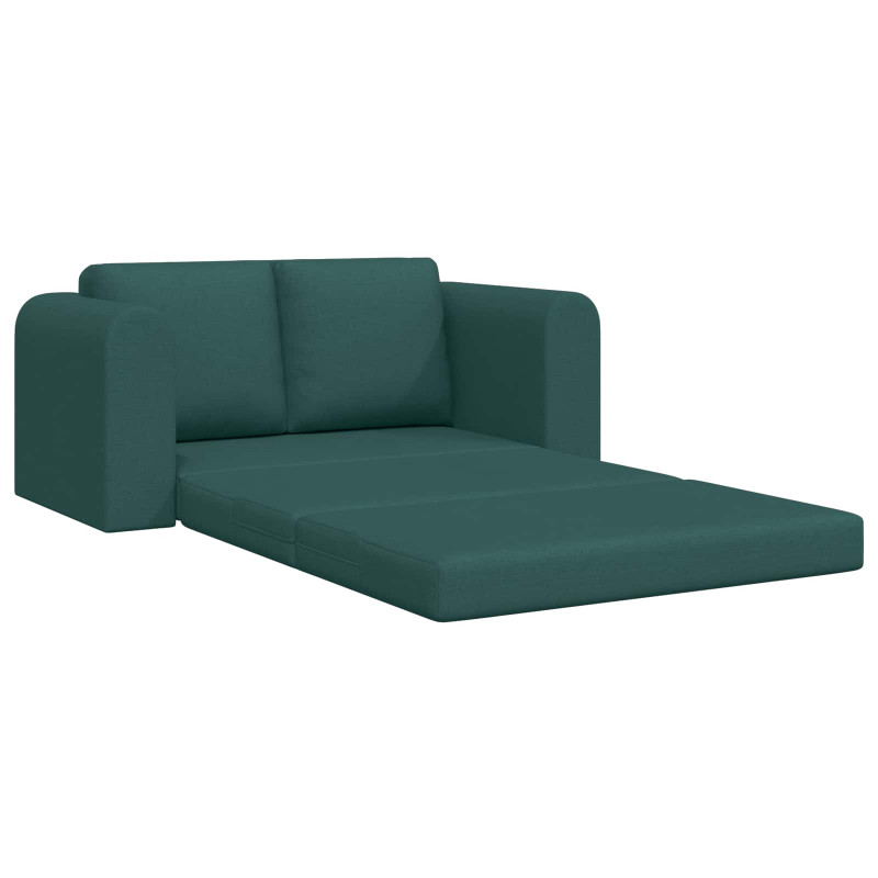 Sofa Bed 60cm Ciemna zieleń tkanina