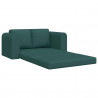 Sofa Bed 60cm Ciemna zieleń tkanina