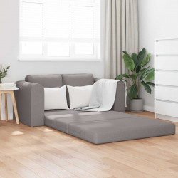 Sofa Bed 60cm Ciemnoszary tkanina