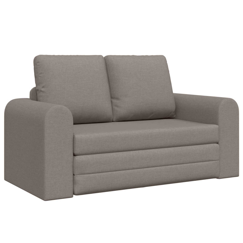 Sofa Bed 60cm Ciemnoszary tkanina