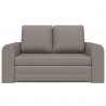 Sofa Bed 60cm Ciemnoszary tkanina