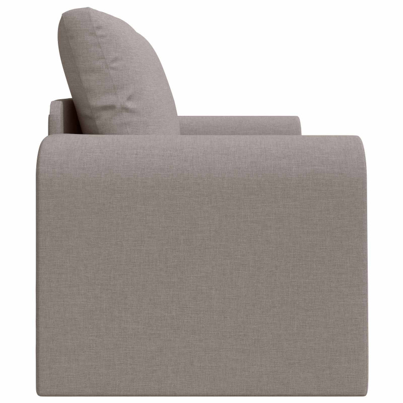 Sofa Bed 60cm Ciemnoszary tkanina