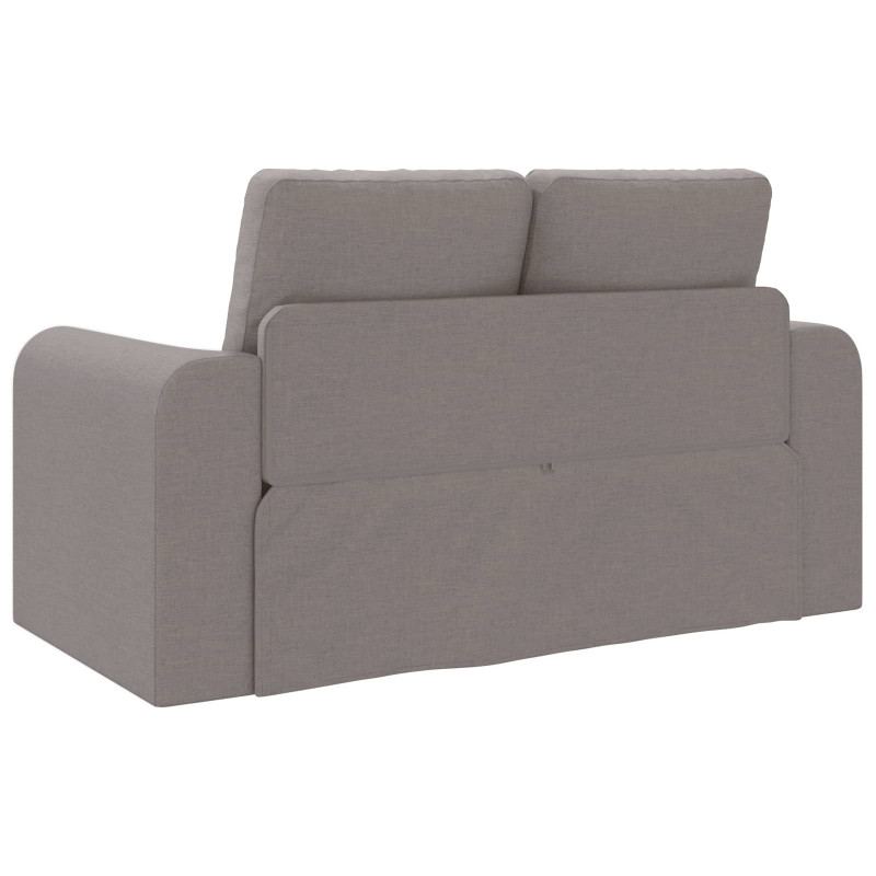 Sofa Bed 60cm Ciemnoszary tkanina