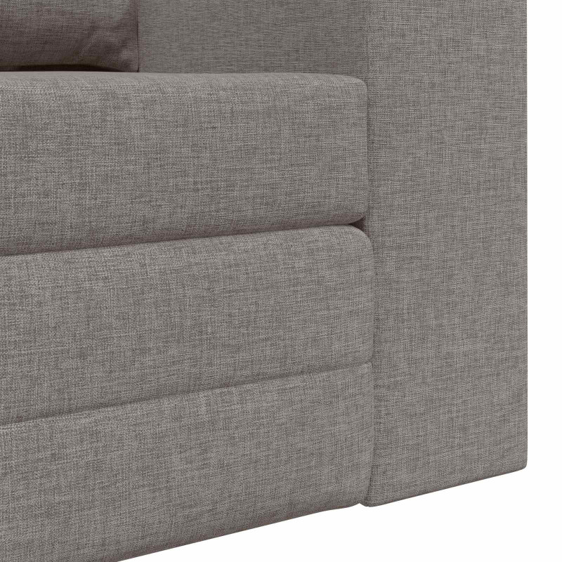 Sofa Bed 60cm Ciemnoszary tkanina