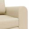 Sofa Bed 60cm Kremowy tkanina