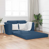Sofa Bed 60cm Niebieski tkanina