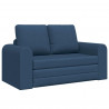 Sofa Bed 60cm Niebieski tkanina