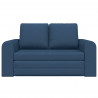 Sofa Bed 60cm Niebieski tkanina