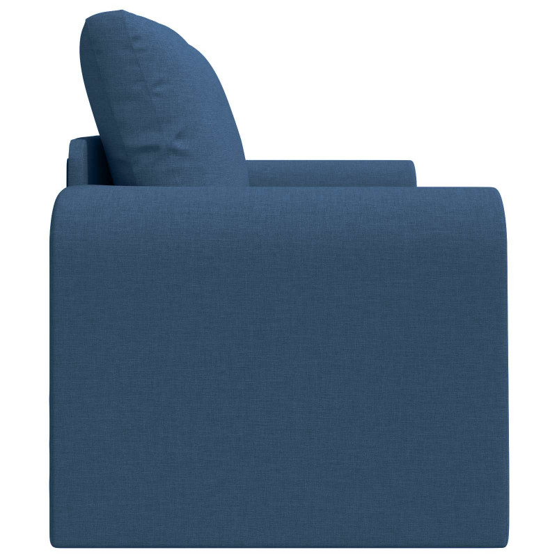Sofa Bed 60cm Niebieski tkanina