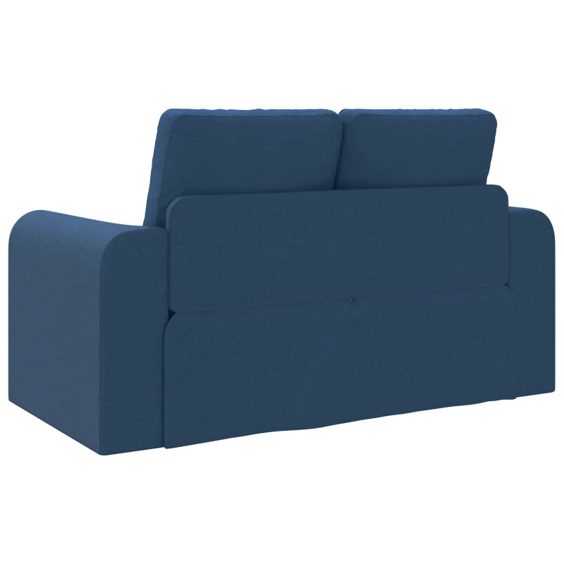 Sofa Bed 60cm Niebieski tkanina
