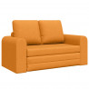 Sofa Bed 60cm Ciemny Żółty tkanina