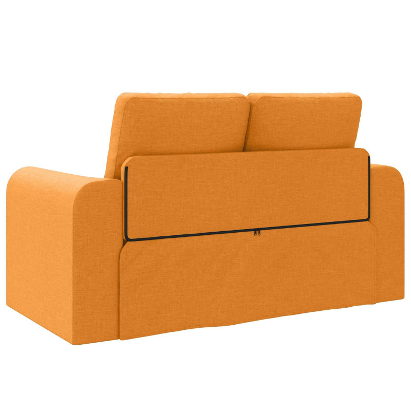 Sofa Bed 60cm Ciemny Żółty tkanina