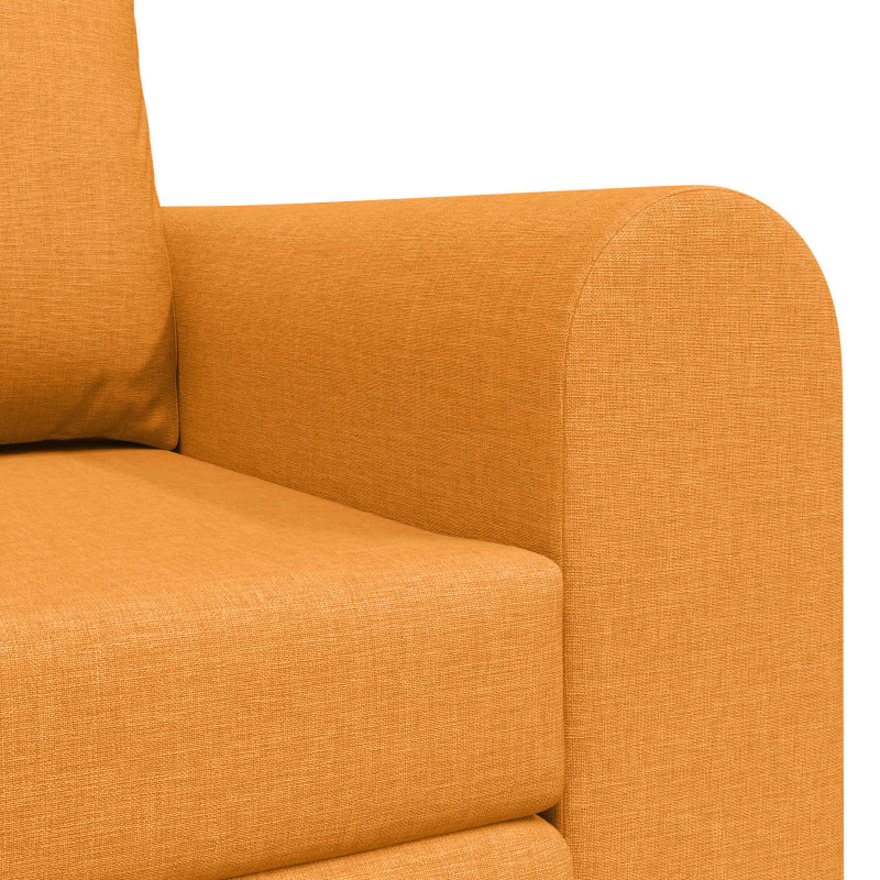 Sofa Bed 60cm Ciemny Żółty tkanina