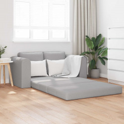 Sofa Bed 60cm Szary chmur tkanina