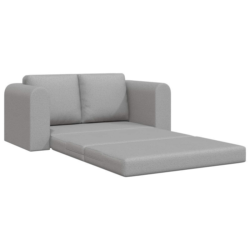 Sofa Bed 60cm Szary chmur tkanina