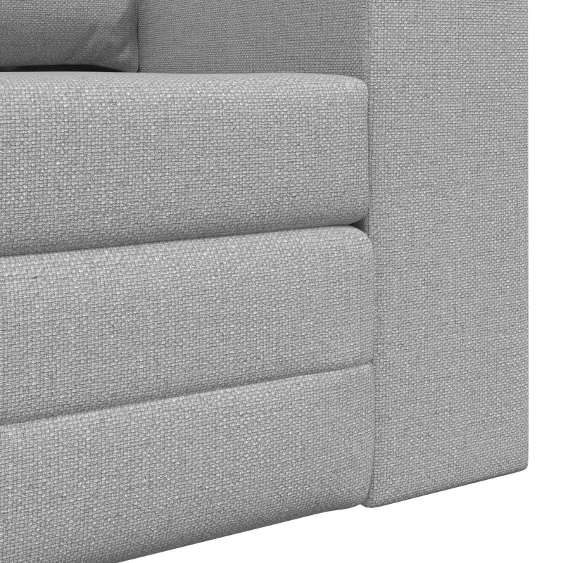 Sofa Bed 60cm Szary chmur tkanina